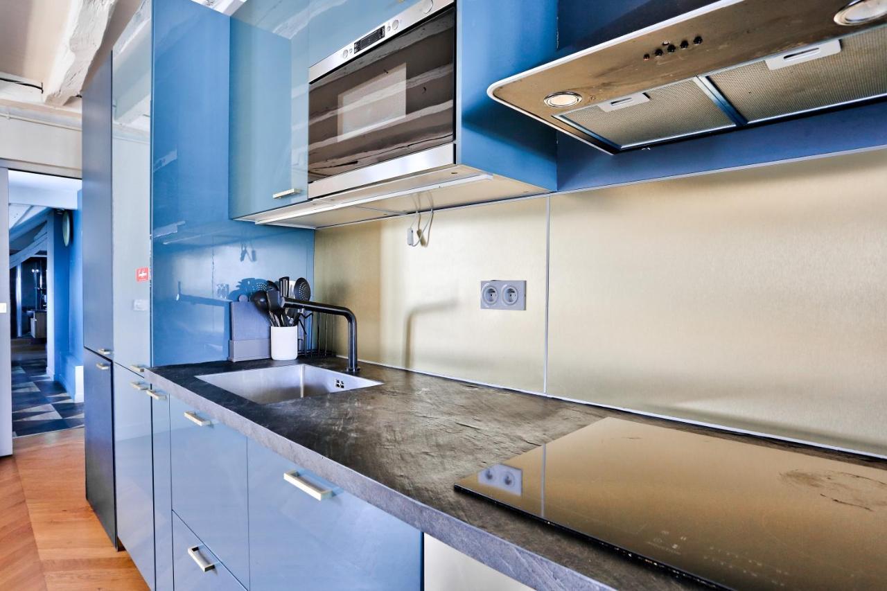 Le Marais Superb Apartment Terrace Paris Free Netflix المظهر الخارجي الصورة